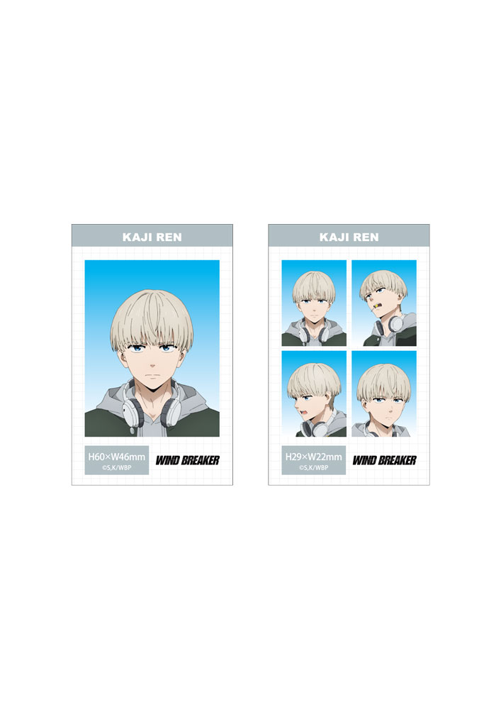 WIND BREAKER 証明写真風ブロマイドセット【梶蓮】 [WIND BREAKER