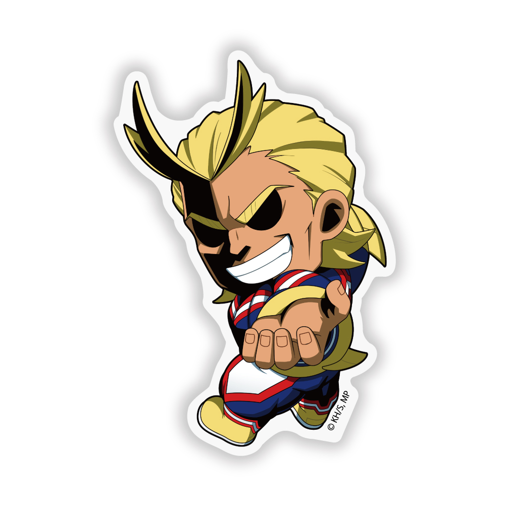 つかまれ！オールマイト（ピンバッジ） [アニメ『僕のヒーロー