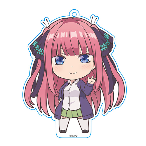 五等分の花嫁 ぷにこれ！キーホルダー（スタンド付）中野二乃 ver.2