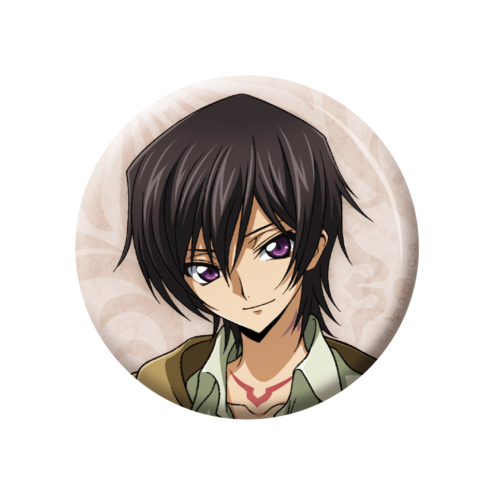 描き下ろし ルルーシュ 缶バッジ [コードギアス 復活のルルーシュ