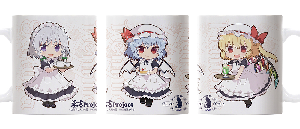 ☆限定☆東方Project×キュアメイドカフェ レミリア＆フラン＆咲夜