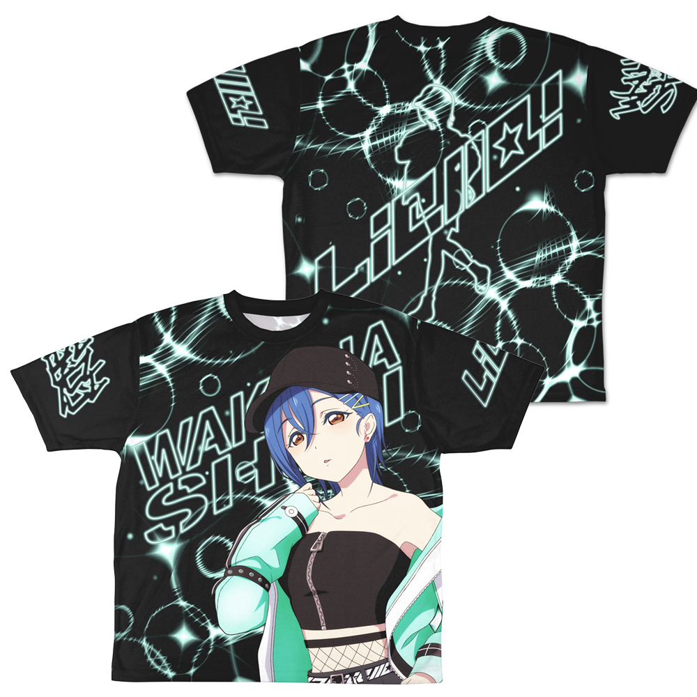 描き下ろし 鬼塚 夏美 両面フルグラフィックTシャツ [ラブライブ