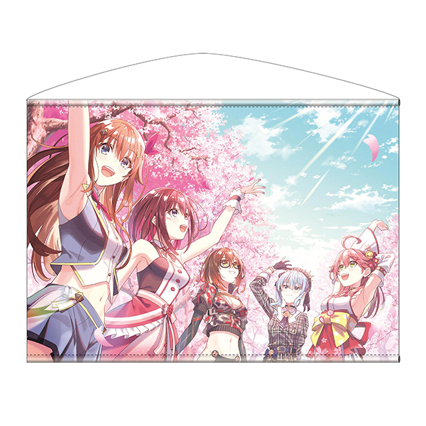 ホロライブ 夏祭り2021 横型B2タペストリー ホロライブ0期生 [ホロ