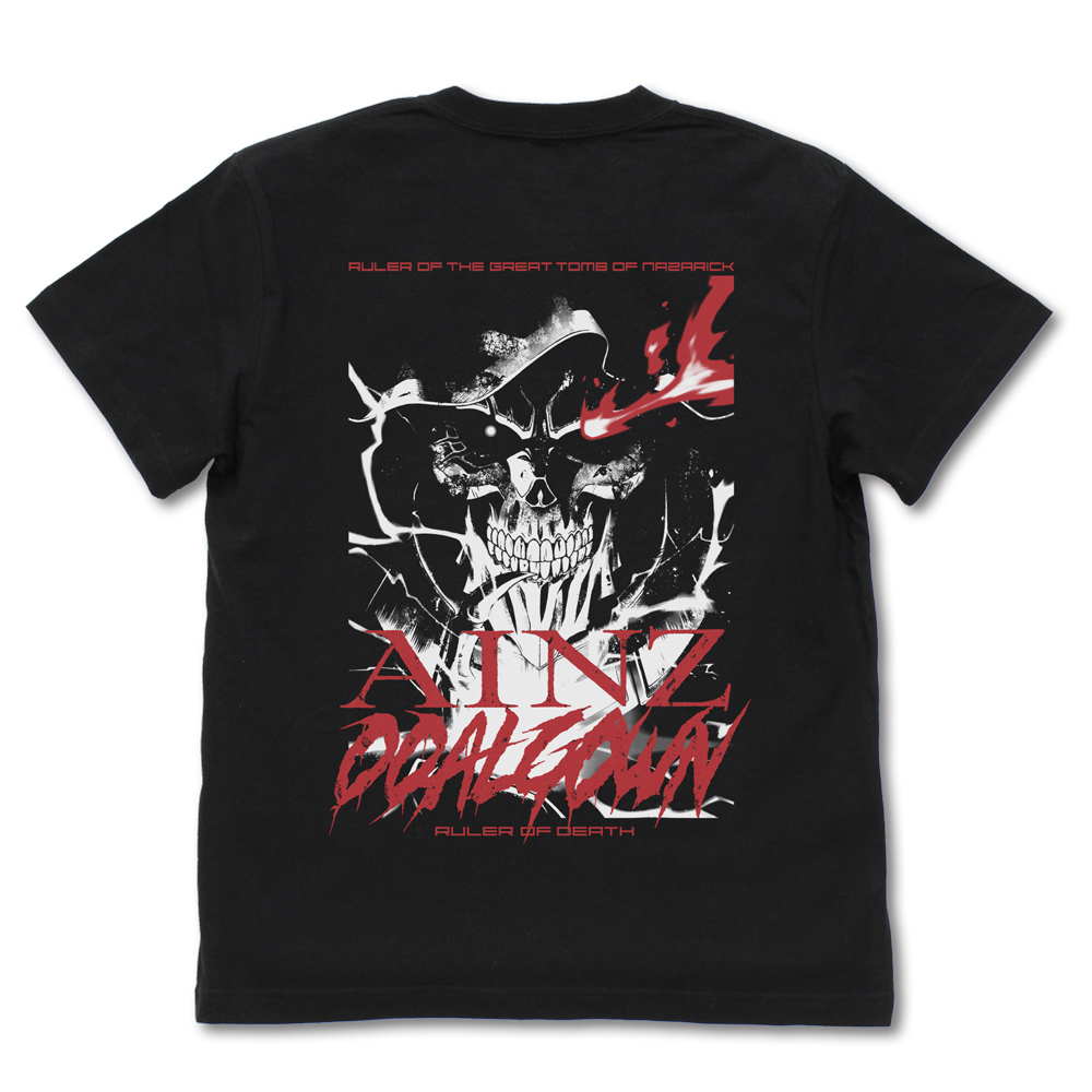 死の支配者 アインズ Tシャツ [オーバーロードIV] | キャラクター公式