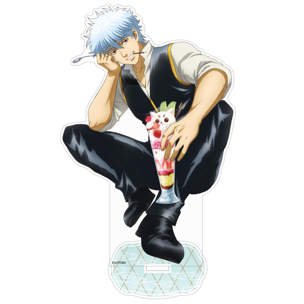 銀さん アクリルスタンド（大）～サボって食う糖分は格別～真選組隊服