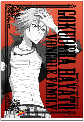 家庭教師ヒットマンREBORN! 獄寺隼人 G JF限定クリアファイル TVアニメ