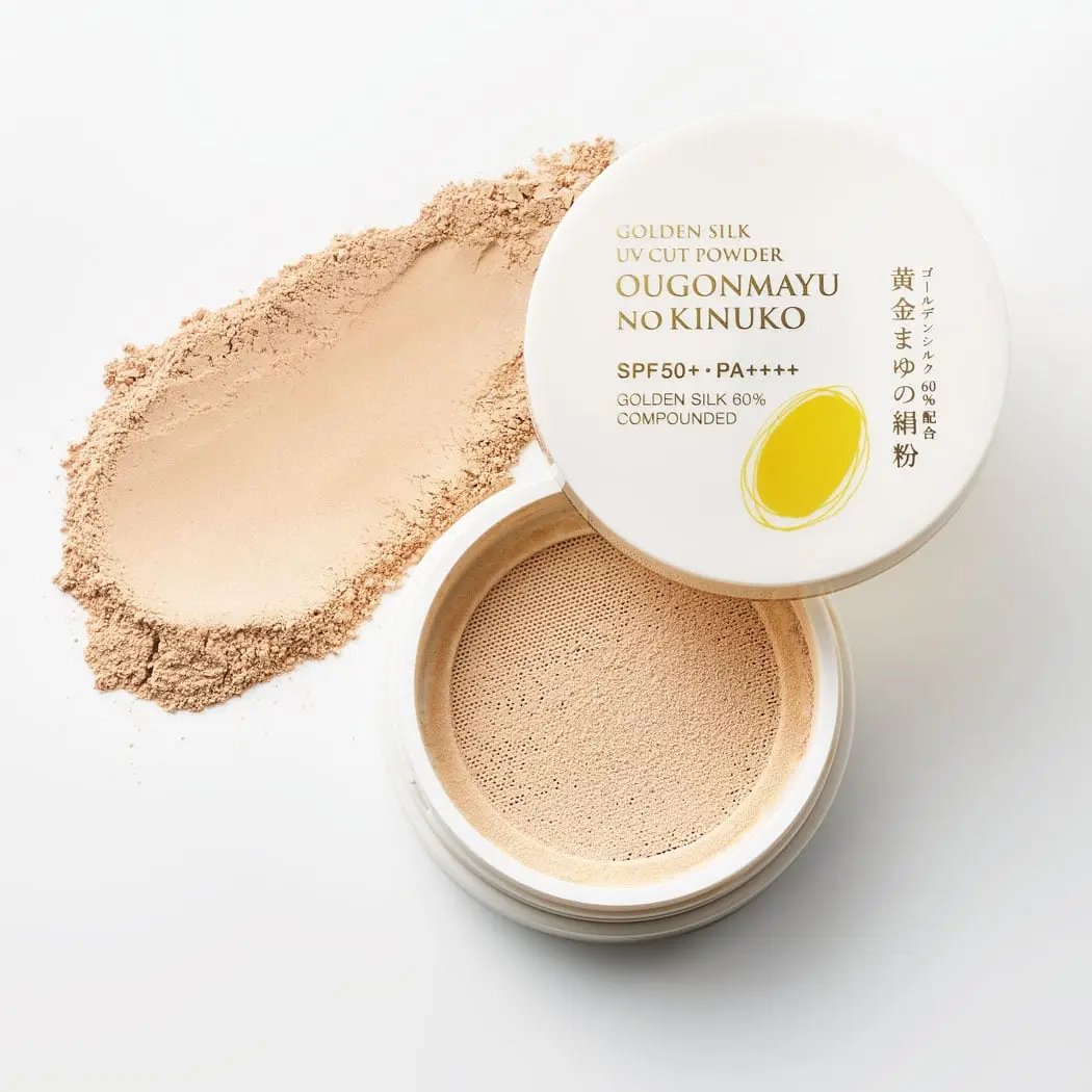 通販生活®UVカット保湿シルクパウダー「黄金まゆの絹粉」｜【公式