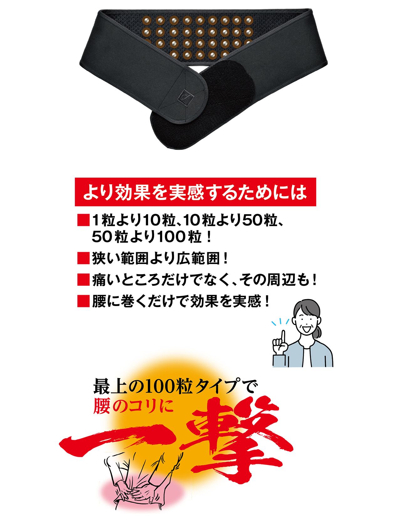 プチシルマ メディカルサポーター510K 腰用100