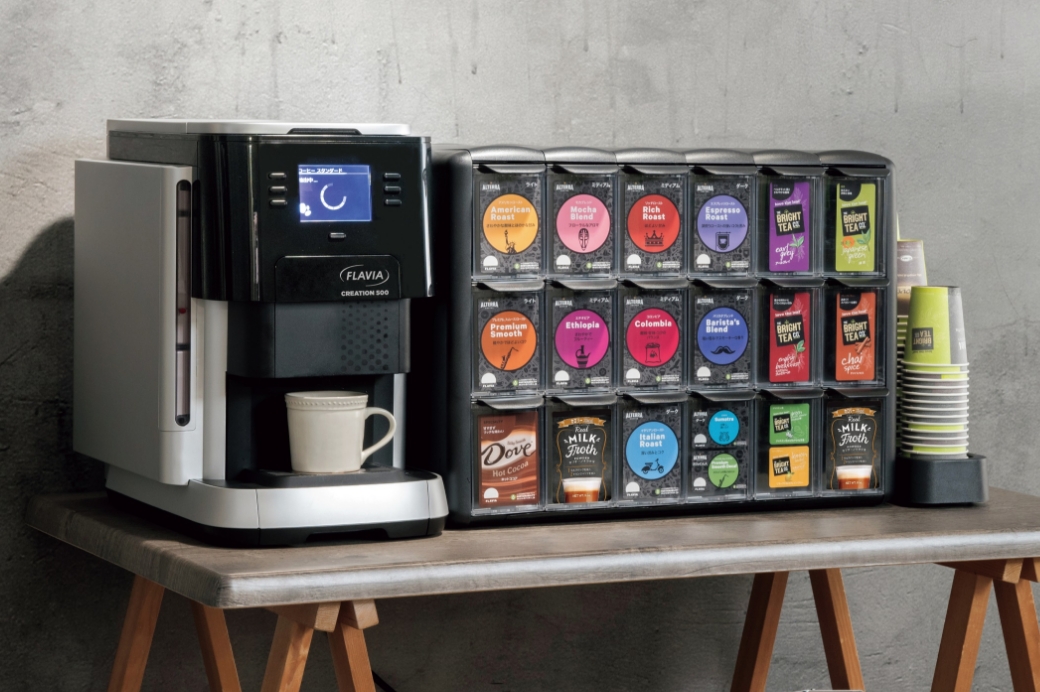 ラバッツア 「FLAVIA® フラビアドリンクシステム」｜オフィスコーヒー