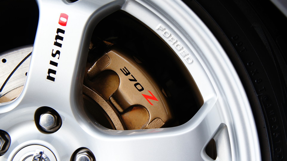 ニッサンフェアレディーZ34純正キャリパー＆ローター 塗装色