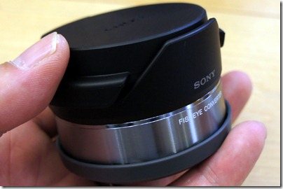 α NEX フィッシュアイコンバーターぷちレビュー | 店長のつぶやき日記