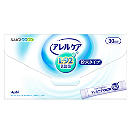 アレルケア」粉末タイプ「L-92乳酸菌」配合サプリ｜「カルピス健康通販」