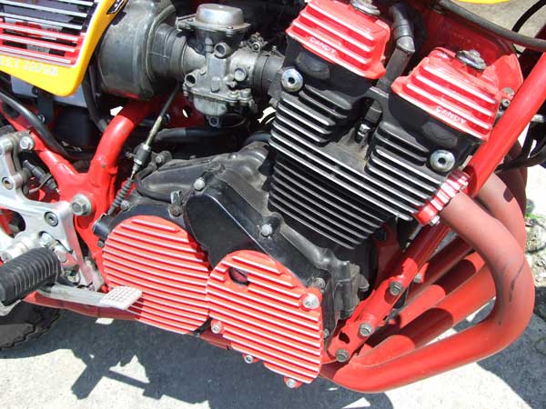 CBX400F スターターカバー