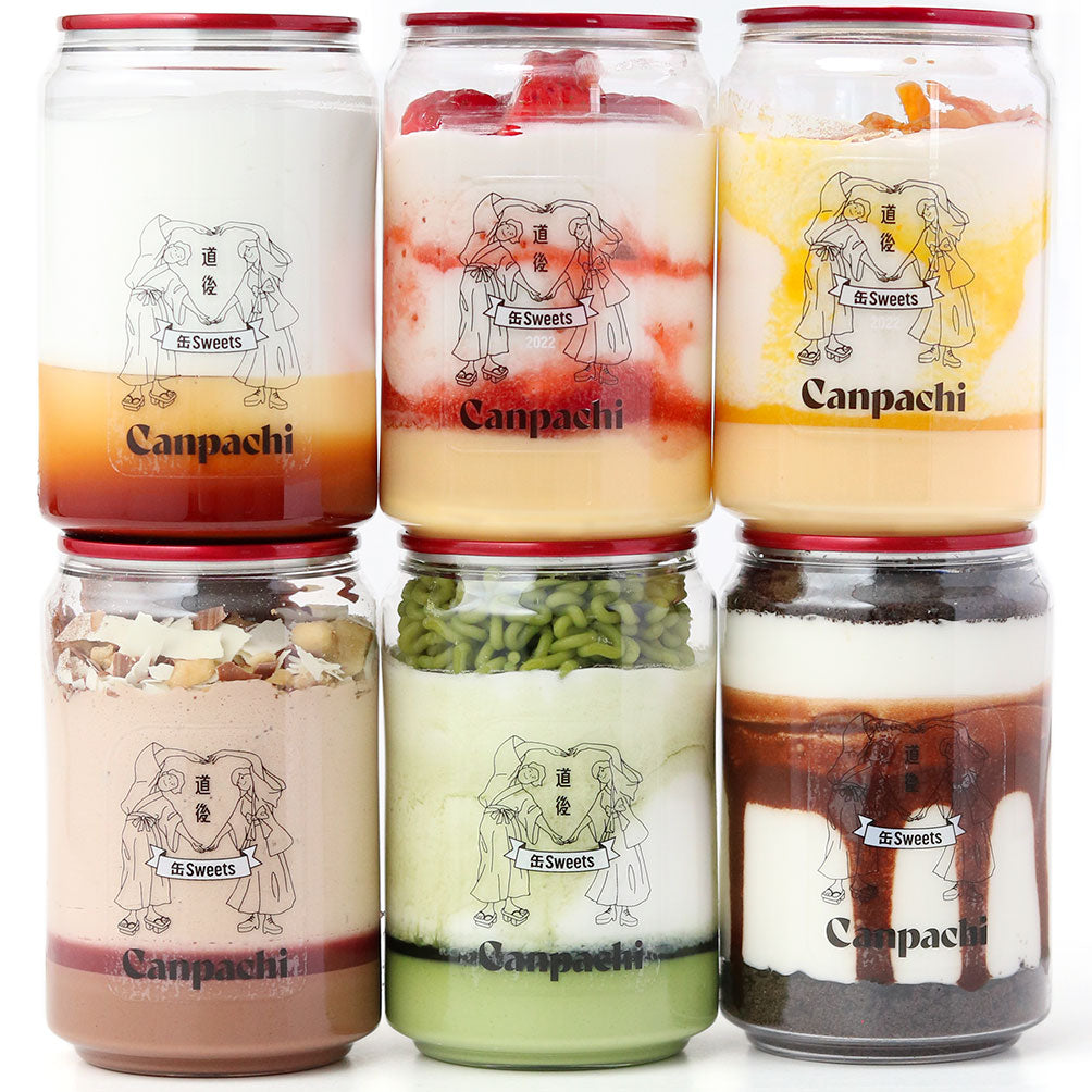 愛媛・道後]ケーキとプリンの缶詰 6種類セット – Canpachi / 愛媛の
