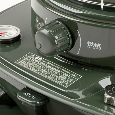 キャプテンスタッグ×コロナ 石油ストーブ SL-51CSA（ダークグリーン