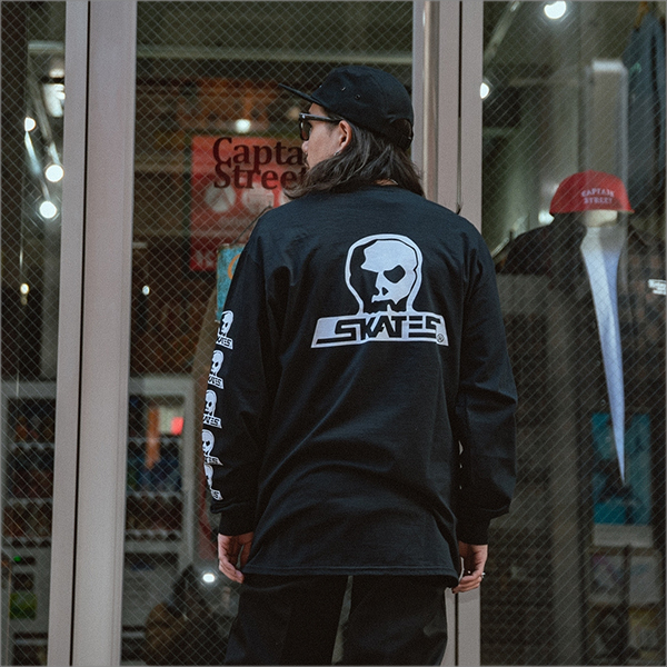 SKULLSKATES ロンTee