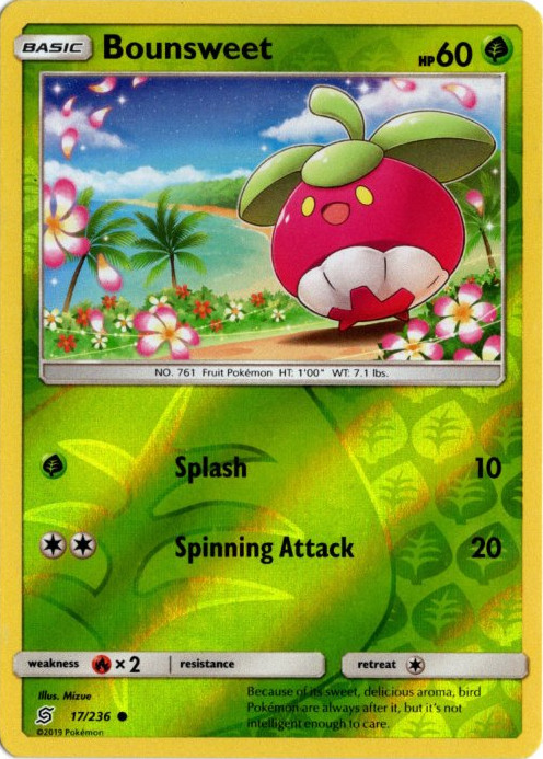 アマカジ 海外版 英語版 リバホロ Bounsweet - 17/236 -【Card Chicken】