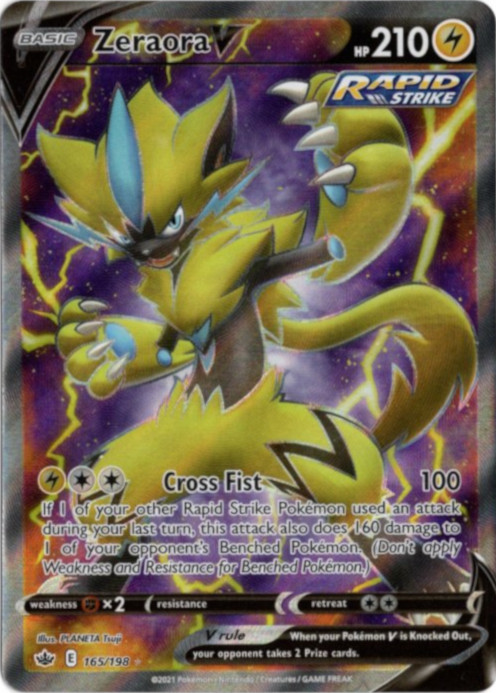 ゼラオラV SR 海外版 英語版 Zeraora V - 165/198 -【Card Chicken】