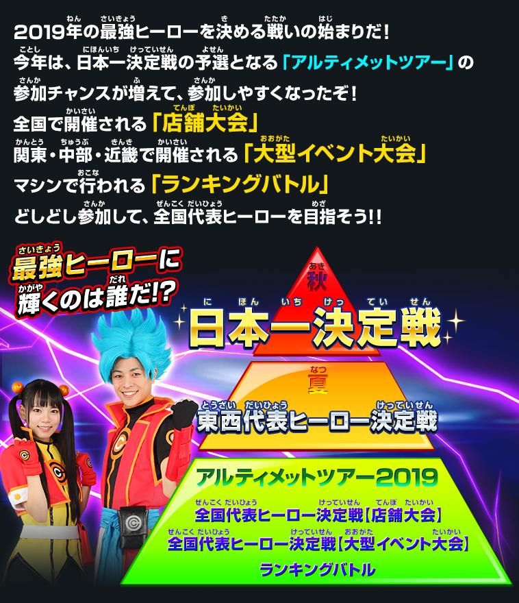スーパードラゴンボールヒーローズ アルティメットツアー2019開催