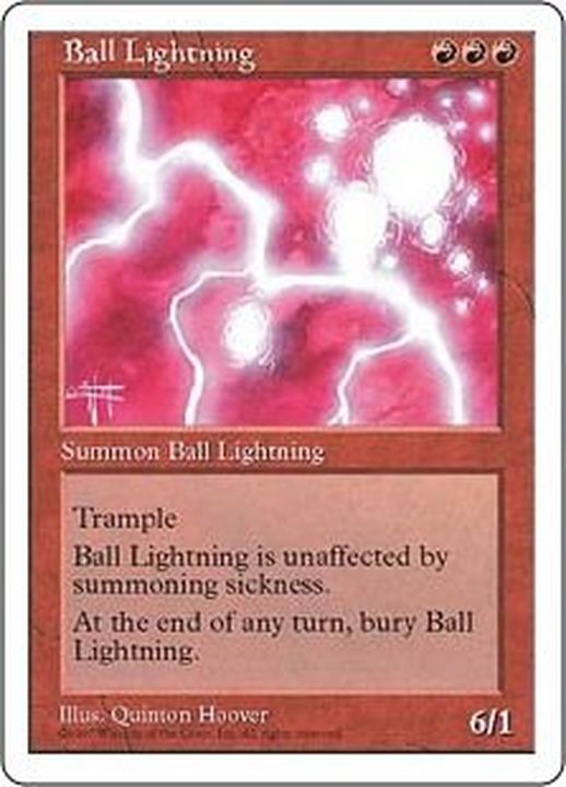 PLD]ボール・ライトニング/Ball Lightning《日本語》【5ED】