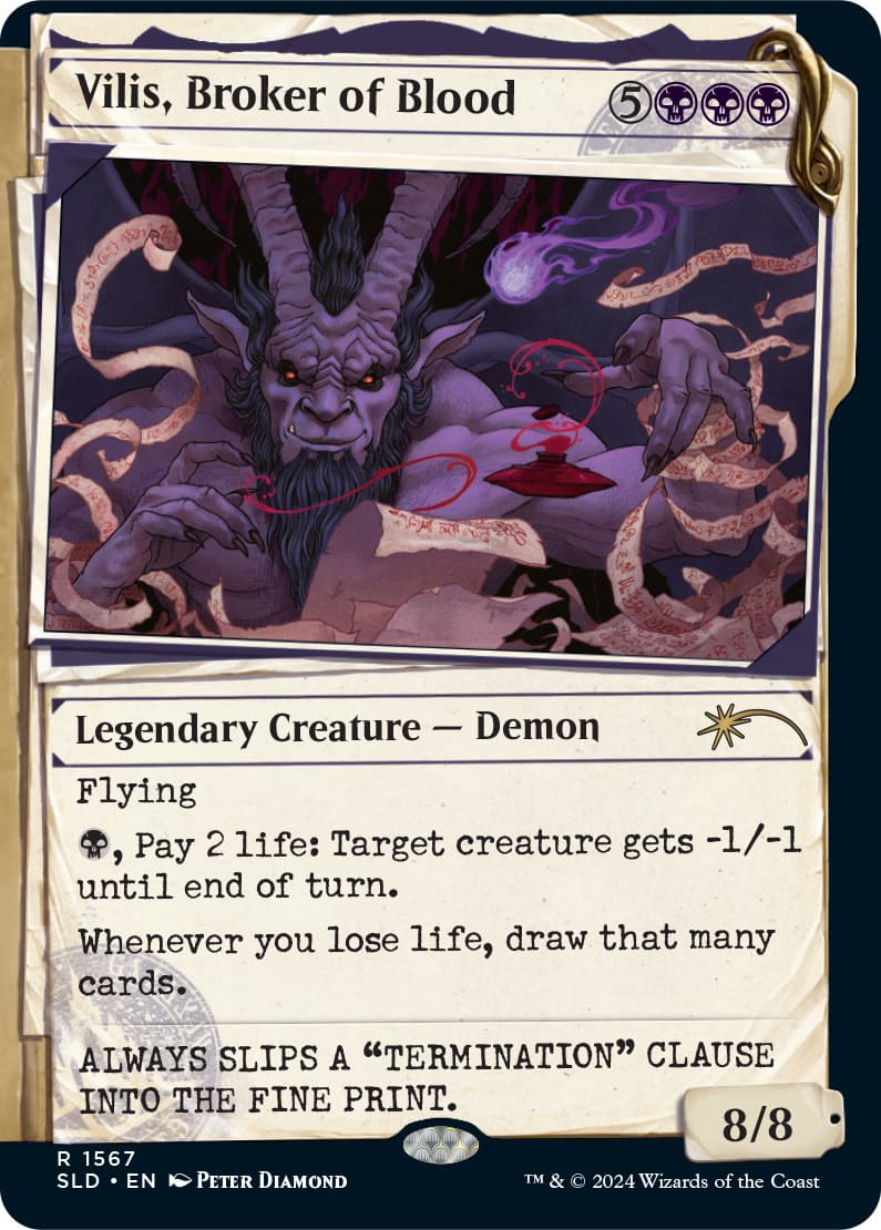 1567)血の取引者、ヴィリス/Vilis, Broker of Blood《英語》【SLD】