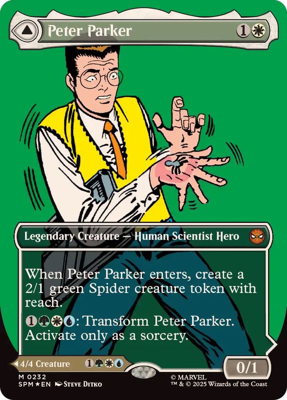 FOIL)(フルアート)(0232)ピーター・パーカー/Peter Parker《英語》【SPM】