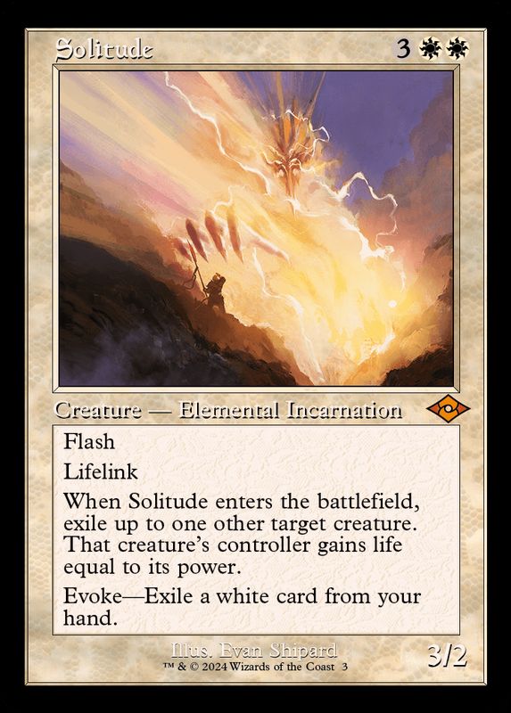 EX+](FOIL)(旧枠仕様)孤独/Solitude《英語》【H2R】