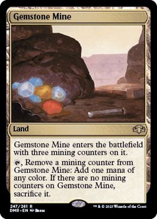 EX+](FOIL)宝石鉱山/Gemstone Mine《英語》【DMR】