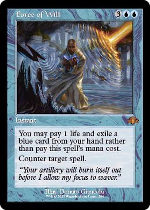 FOIL)(旧枠仕様)意志の力/Force of Will《英語》【DMR】