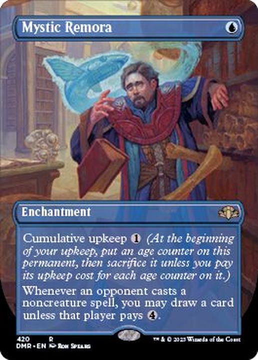 FOIL)(フルアート)神秘的負荷/Mystic Remora《英語》【DMR】
