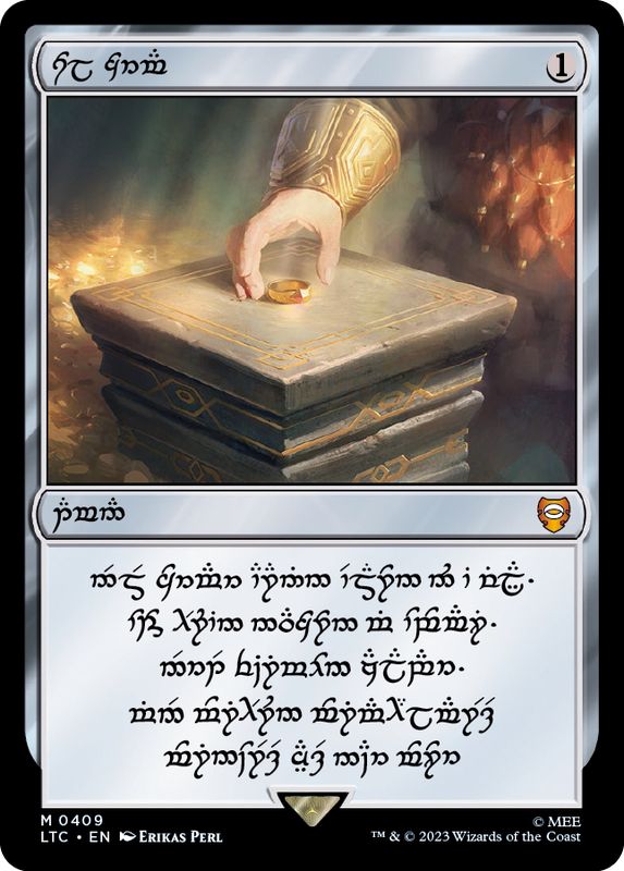 ダブルレインボウFOIL)(Dwarven)太陽の指輪/Sol Ring《英語》【LTC】