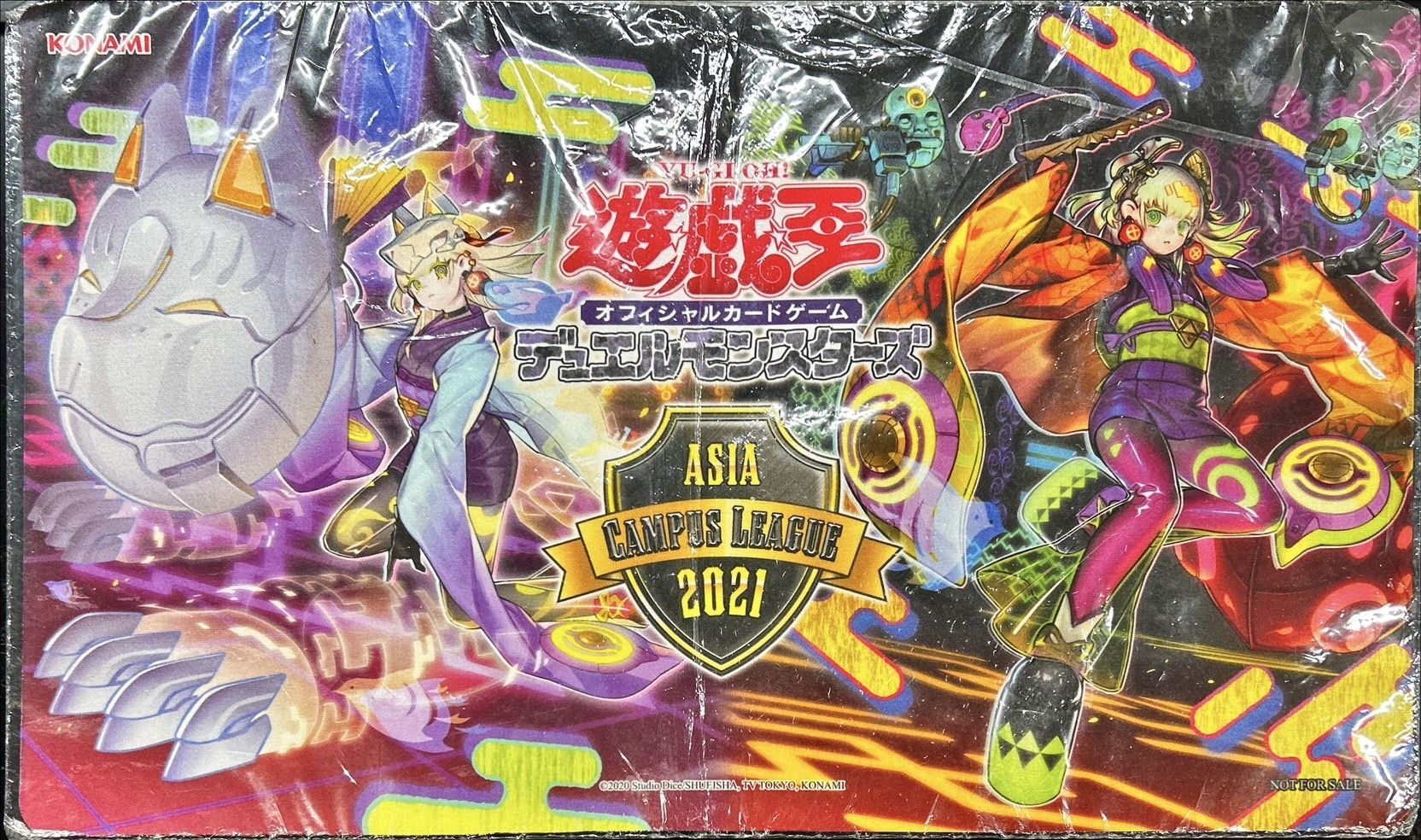 プレイマット『NoPUNKセアミン&NoPUNKフォクシーチューン(2021ASIA