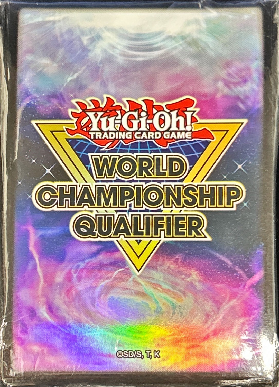 スリーブ『WCQ2024紫(宇宙柄)』100枚入り【-】{-}《スリーブ》