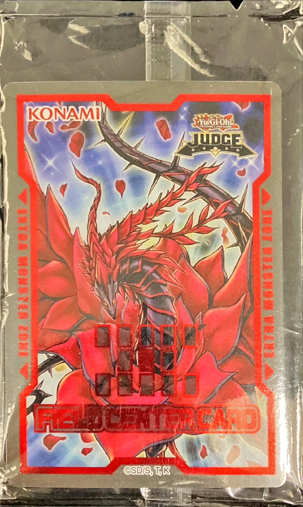 未開封)ブラックローズドラゴン(JUDGE)【-】{-}《フィールドセンター