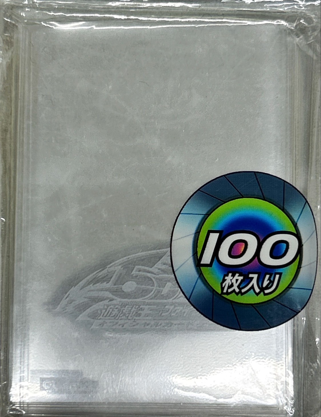 スリーブ『5Dsロゴ透明(シルバー)』100枚入り【-】{-}《スリーブ》