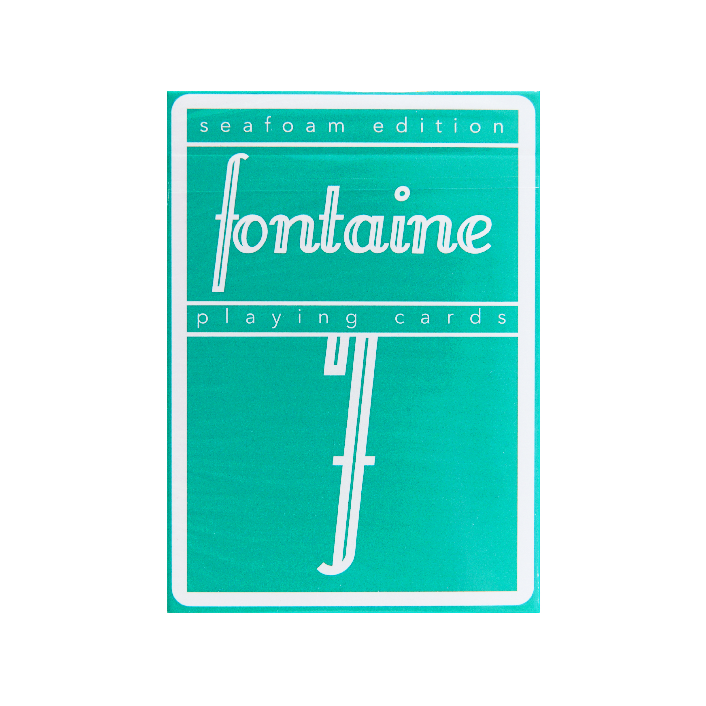トランプ Fontaine safety holo seafoam トランプ Fontaine safety
