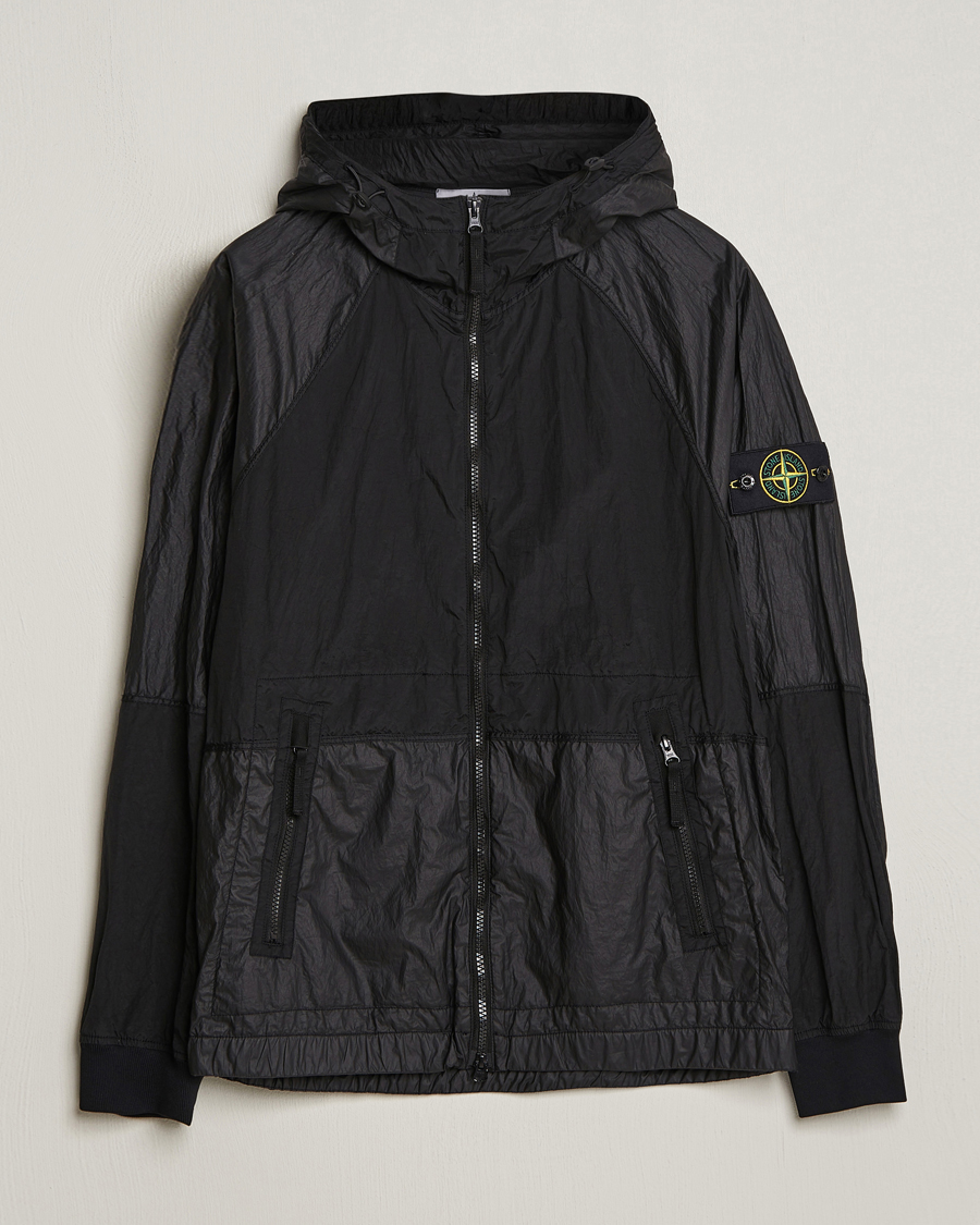 Stone Island Nylon Metal Hooded Jacket Black at CareOfCarl.com