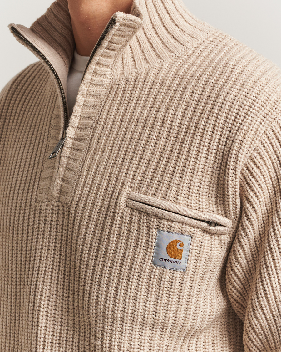 Carhartt WIP Detroit Half Zip Palisander at CareOfCarl.com
