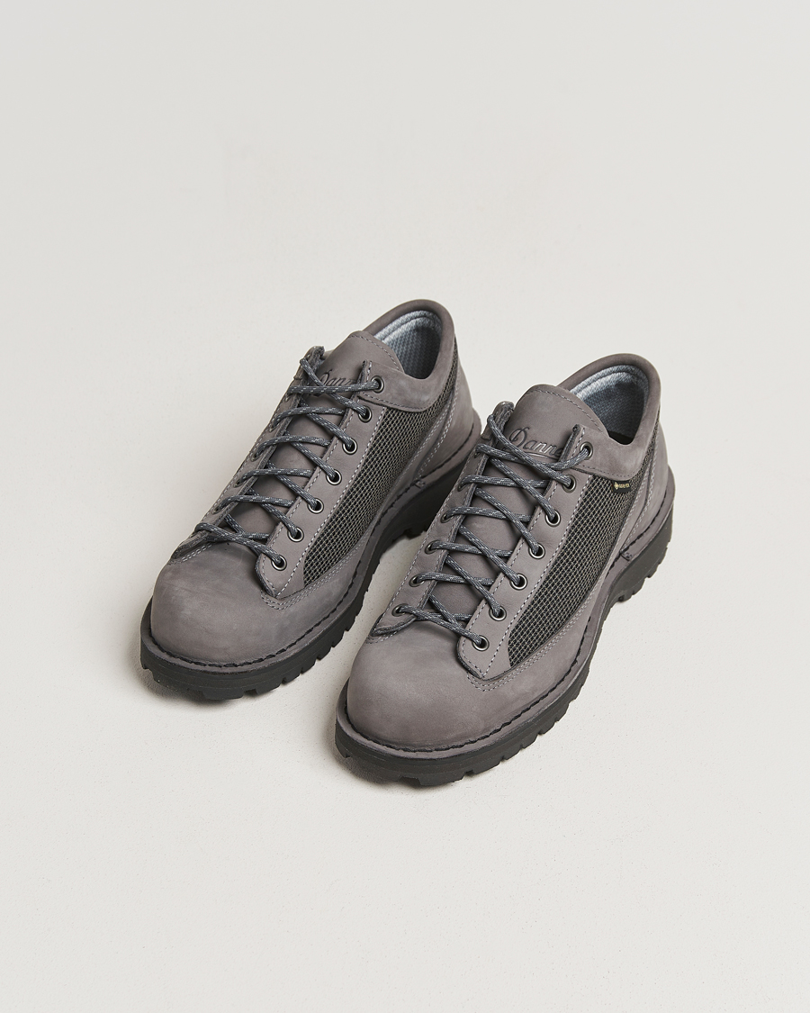 Danner Field GORE-TEX Low Boot Grey Nubuck at CareOfCarl.com
