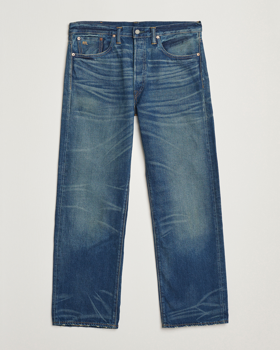 RRL Vintage Five 5-Pocket Denim Grandfalls Wash at CareOfCarl.com