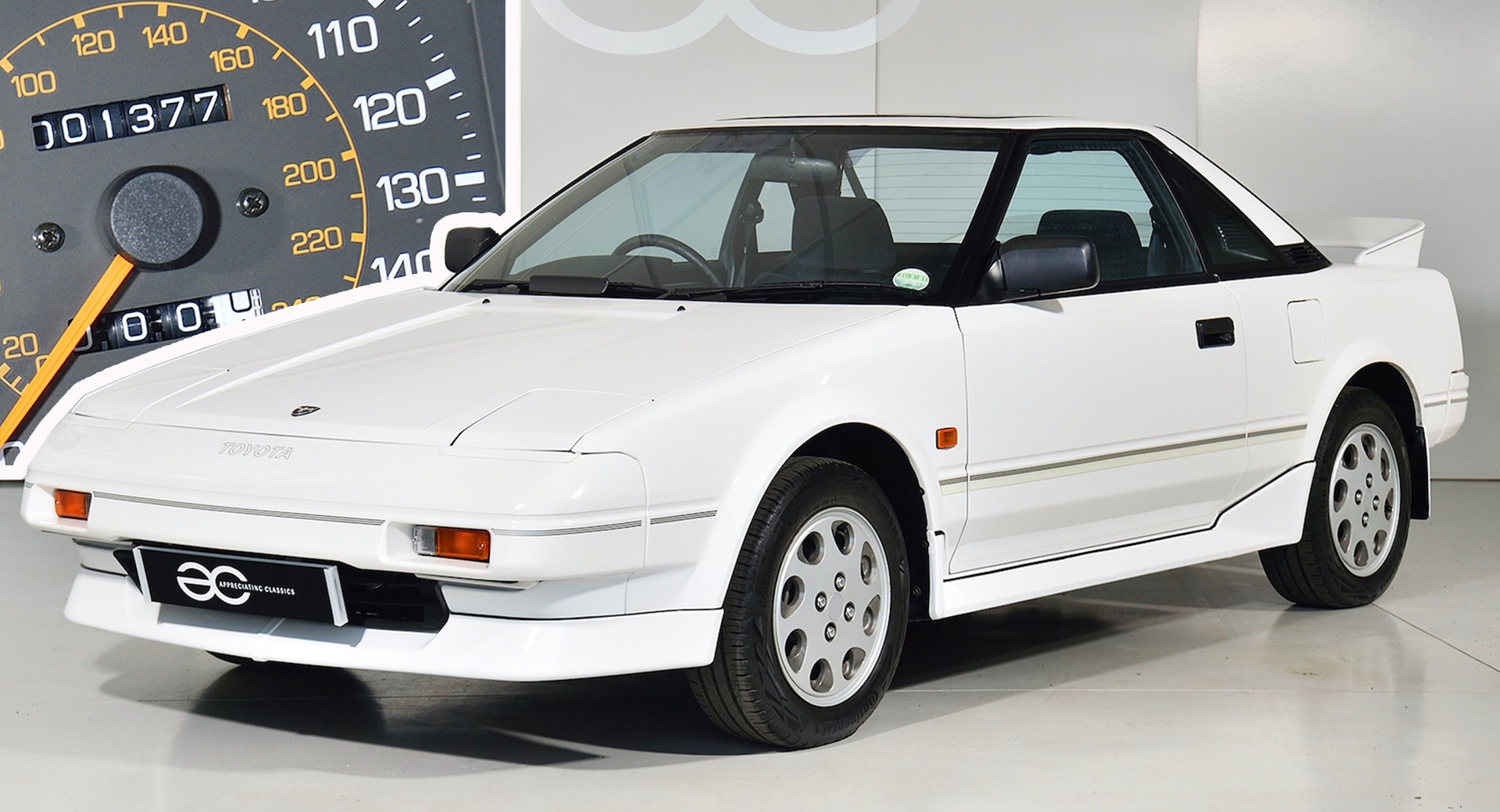 This 1,377-Mile Toyota MR2 Is As Good As New (And Costs As Much As