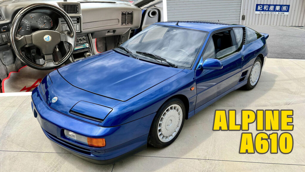Alpine Hasn't Got To America Yet, But This A610 Is Ready To Board