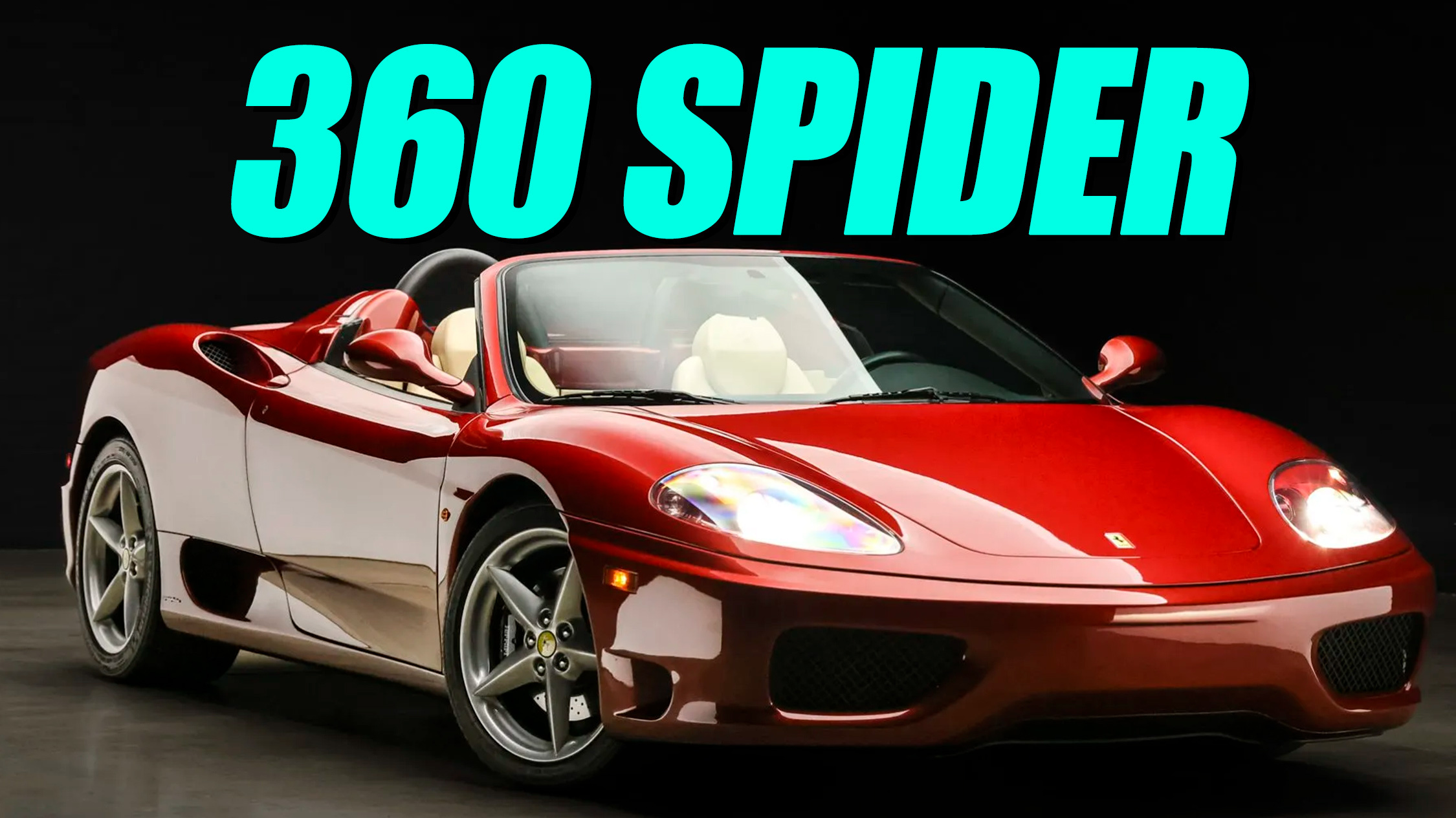 This Ferrari 360 Spider's Gated Manual And V8 Make Us Miss The Old