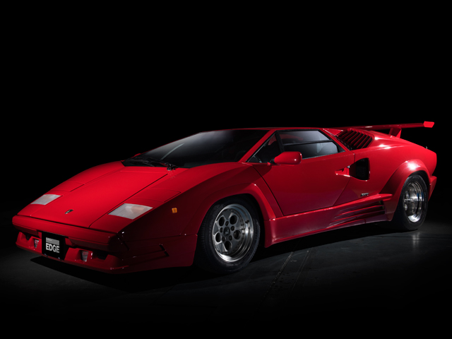 89 LAMBORGHINI COUNTACH 25th ANNIVERSARY【EDGE／名車への道】：旬