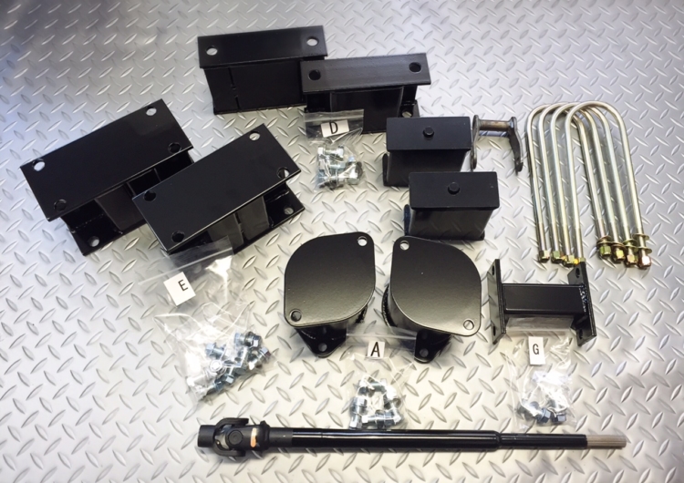 4インチ リフトアップキットキャリィ 63T（4WD)用 アゲトラ スズキ