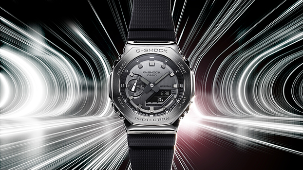 八角形のメタルベゼルを採用した“G-SHOCK” | 2021年ニュースリリース