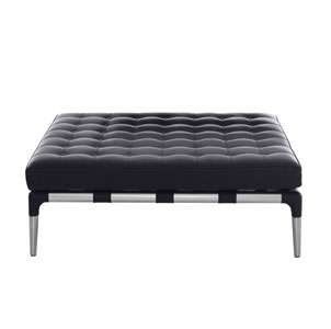 Cassina（カッシーナ）241-00 PRIVE オットマン 黒革（13X606
