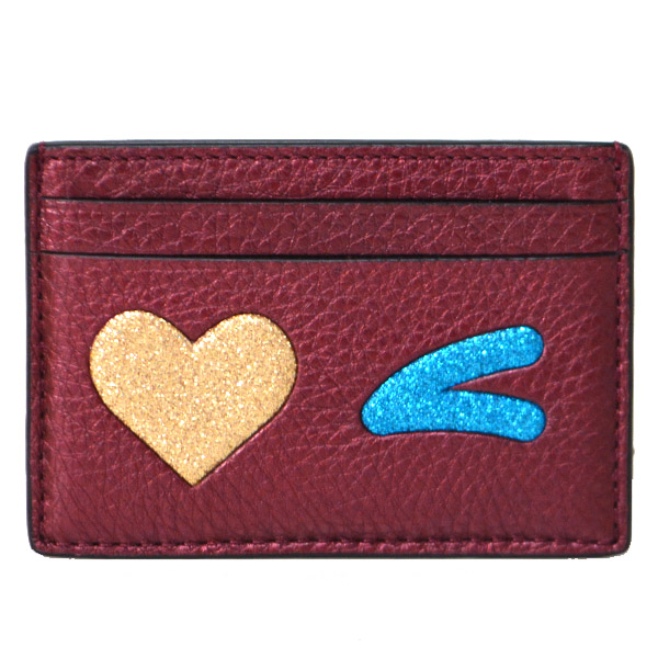 COACH】コーチ カラーブロック コーティングレザー ラメグリッター