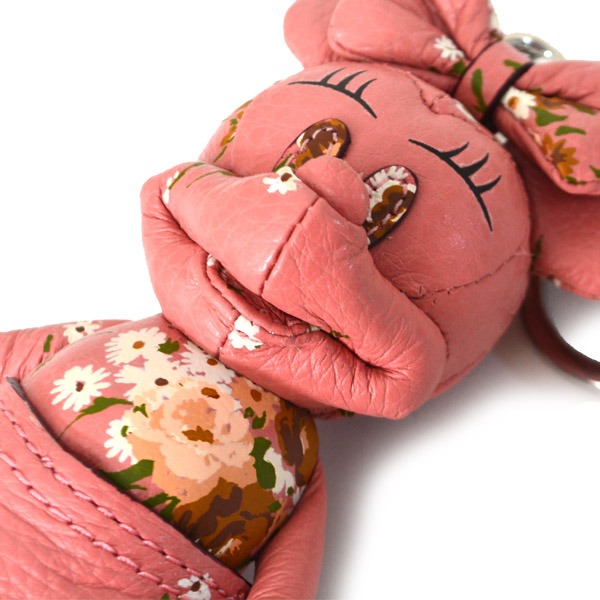 未使用】COACH ミニーマウスキーホルダーピンク COACH】コーチ