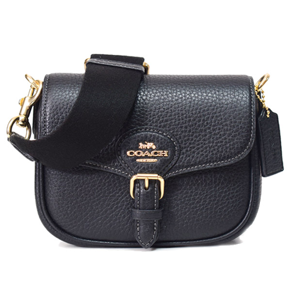 COACH】コーチ レザー アメリア サドル スモール ロゴ ショルダー 2way
